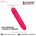 Mini Bala Vibradora Colores 9 cm