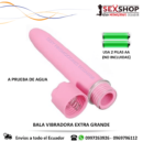 Bala Vibradora Extra Grande Estimulador Femenino - Imagen 3