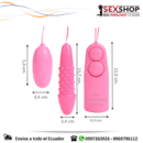 Huevo y Dildo Vibrador Doble Estimulación - Imagen 3