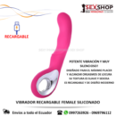 Vibrador de Silicona Female Recargable