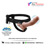 Arnes Vibrador Penetración Doble
