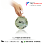 Dado de 12 Posiciones Fosforecente