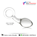 Dildo Plug Anal De Vidrio