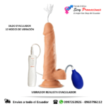 Dildo Vibrador Eyaculador Realista