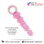 Dildo Vidrio Vaginal Anal Moan