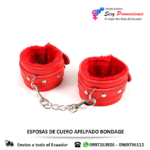 Esposas de Cuero Afelpadas Bondage