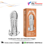 Funda Para Pene Con Vibración Dragon