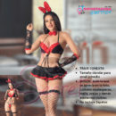 lencería disfraz conejita Ary