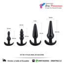kit Plug Anal 6 Piezas - Imagen 2