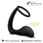 Plug Anal Masajeador Prostatatico Con Anillo