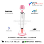 Varita Mágica Vibrador Succionador