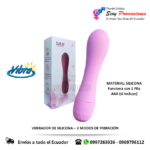 Vibrador De Silicona Tipo Bala