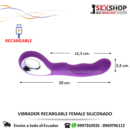 Vibrador de Silicona Female Recargable - Imagen 2