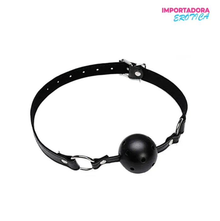 La imagen representa unamordaza tapa boca para juegos bondage bdsm para dominación