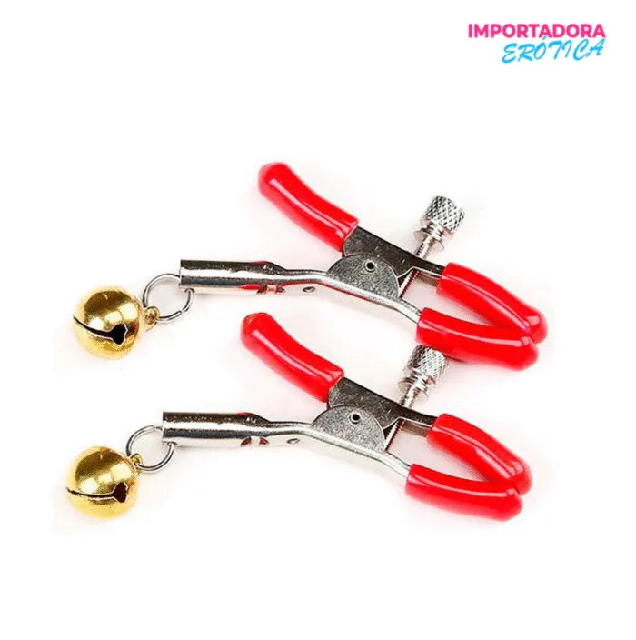 La imagen representa unas pezoneras para juegos bondage bdsm para dominación